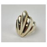 .925 MEX Stamped Sterling Silver ring, 12.14g TW,