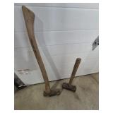 Axe & Short Handle Sledge Hammer