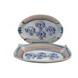 Lorna Smith Studio Hand-Painted Ceramic Serving Pl
