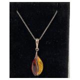 925 Silver Necklace and Pendant