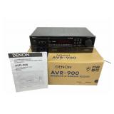 Denon AVR-900 AV Sound Receiver With Manual