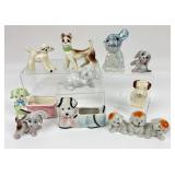 Made IN Japan Ceramic Dogs, Enesco Dog tooth