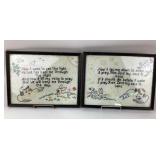 Embroidery Art With Childrenï¿½s Prayers