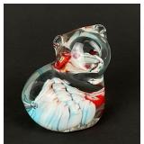 Art Glass Cat Paperweight
