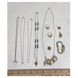 Gold filled & plated jewelry necklaces, rings and