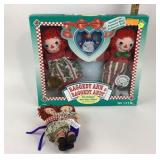 Raggedy Ann Raggedy Andy Dolls By Knickerbocker