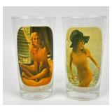 Centerfold Risque Bar Glasses