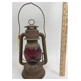 Dietz Little Wizard Lantern With Red Globe