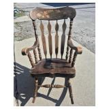 Large Wood Rocking Chair