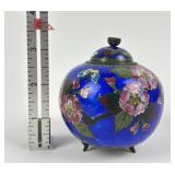 Fine Japanese cloisonne jar, Meiji Period 19th