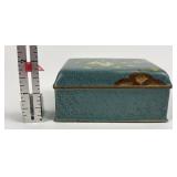 Fine antique Chinese cloisonne box Qing Dynasty