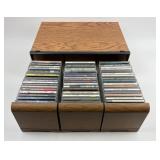 Fleetwood Mac, Seal CDs, Wood Storage Case