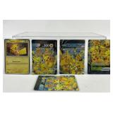 5 Pokemon Pikachu Trading Cards
