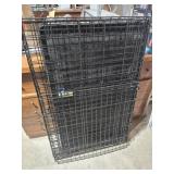 Top Paw 42 in. Double Door Folding Dog Crate