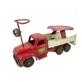 Buddy L Sit-N-Ride Towing Service Steel Truck