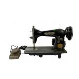 Aristocrat Sewing Machine With Pedal, Made in Occu