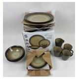Sango Roma Sage 16 Piece Dinnerware Set