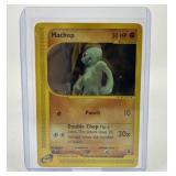 2002 Pokemon Machop Trading Card