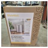 StyleWell 50 L Stainless Steel Semi-Round Step