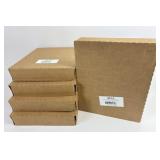 5 boxes 500ct Plain Foil Wrap 2500 total