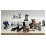 Made In Japan Ceramic Dog Figurines