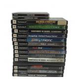PlayStation 2 Games Including Ford Racing, Tom Cla