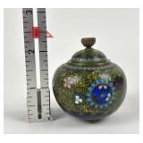 Antique Japanese cloisonne jar, Meiji Period 19th