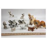 Made In Japan Ceramic Dog Figurines