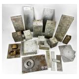 65+ lbs of Aluminum Billets, Bars, CNC plates