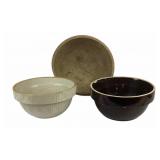 Stoneware Mixing Bowls, Dough Bowl