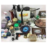 Buttons, Glue Sticks, Fire Alarms, Backpack Spraye