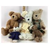 Boyds Bears Plush Winnie, J.B. Bean Bears