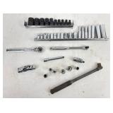 1/4, 3/8, 3/4 Inch Drive Sockets, Handles