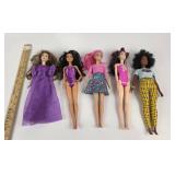 Barbie Dolls With Clothing Accessories