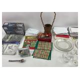 Holiday Cards, Arcoroc Glass Dishes, Gift Items