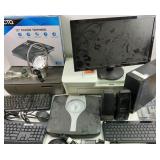 Acer Desktop, HP Printers, Logitech Keyboard