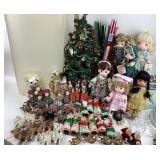 Applause Precious Moments Dolls, Christmas Decor
