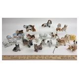 Ceramic Dog Figurine: Made in Japan, Golden dog, t