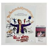 8x10 Autograph Willy Wonka Photo w/ COA