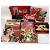 Coca-Cola Calendars, Signs, Collectible Bear Book,