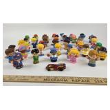 Fisher-Price Little People Figures, Hot Wheels Car