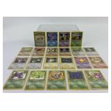 21 Pokemon First Edition Trading Cards