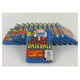 12 1990 Baseball Trading Card Packs