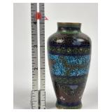 Antique Japanese cloisonne vase, Meiji Period