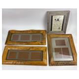 Rustic Wood Picture Frames, Buggy Print