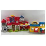 Fisher-Price Farmhouse, Market Playsets