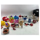 Disney Mickey Mouse Mugs, Stools, Fisher-Price Veh