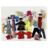 Large Vintage Barbie Clothing Collection several