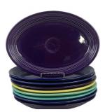 Fiesta Dinnerware Platter Plates, Multicolor