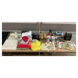 Books, DVDs, Clothing, Linens, Heater, Shoes,